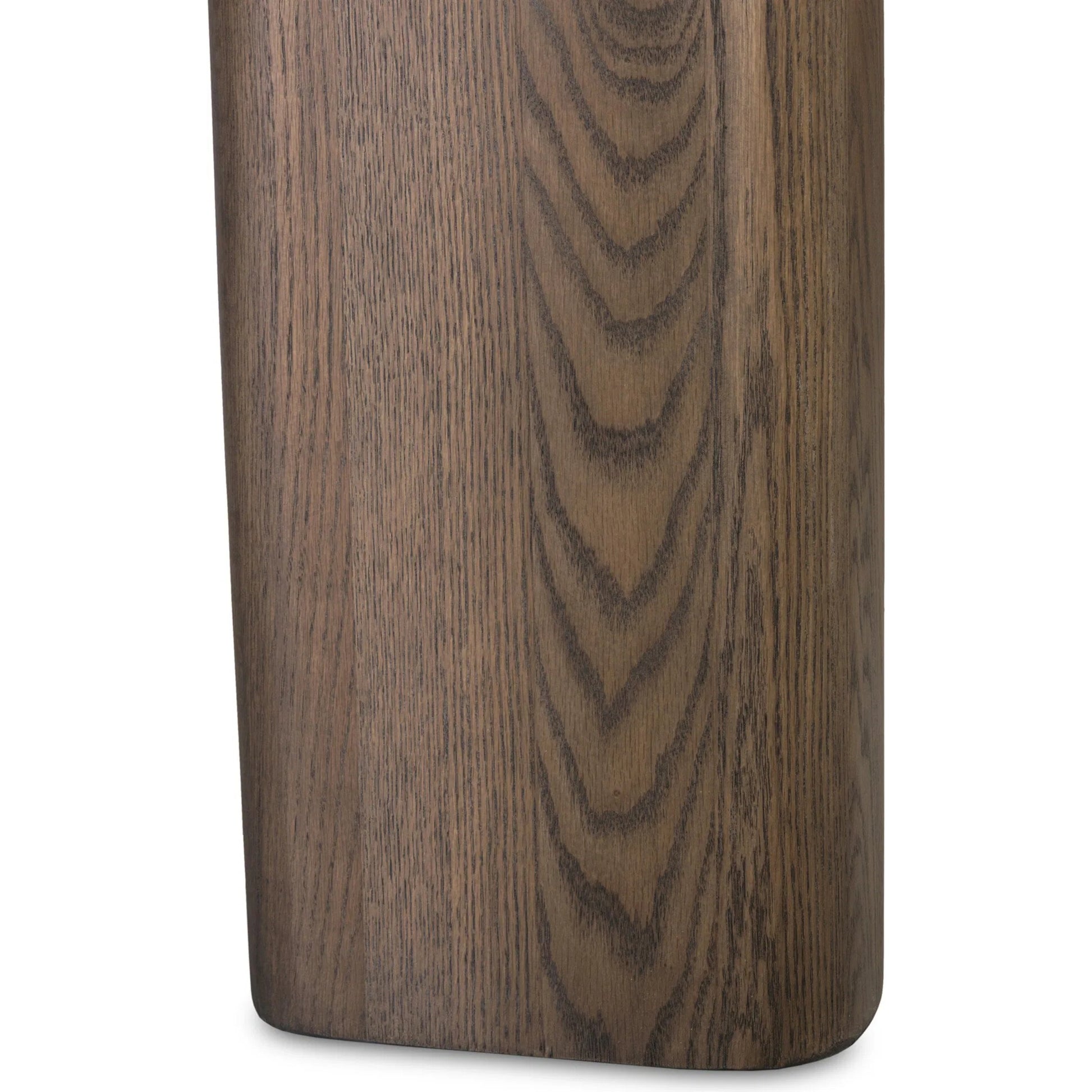 Soho Dining Table by Four Hands in aged natural oak veneer. Made from oak veneer, solid oak in a unique style.