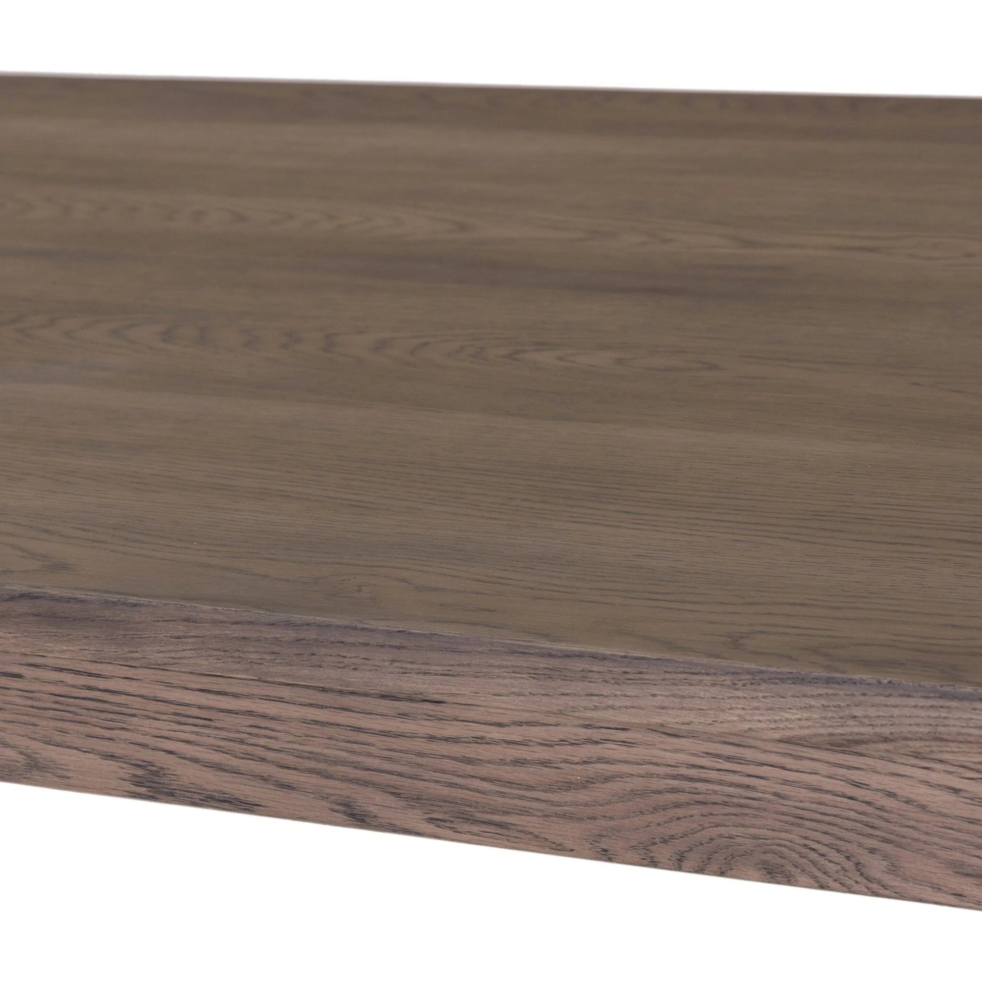 Soho Dining Table by Four Hands in aged natural oak veneer. Made from oak veneer, solid oak in a unique style.