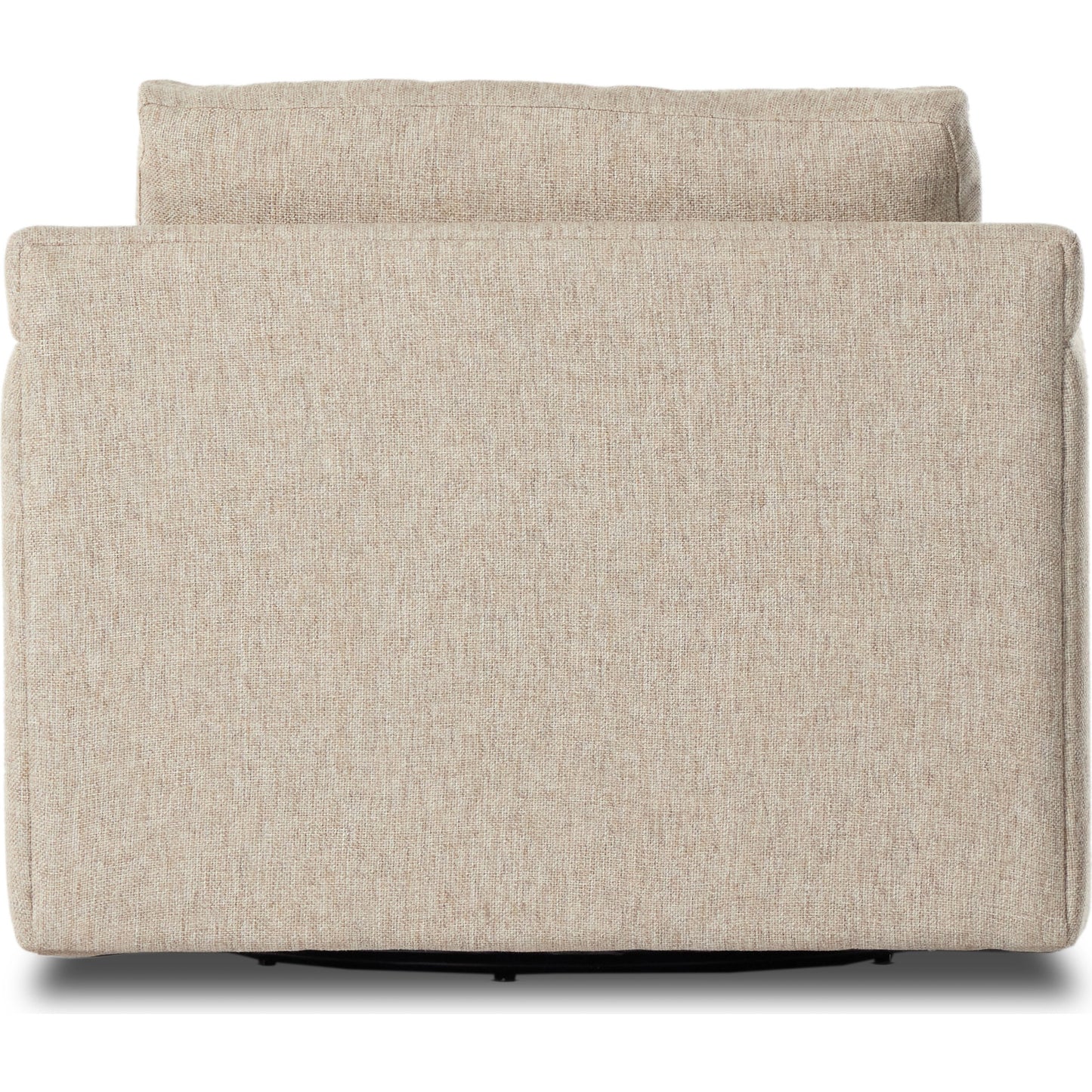 003 SI-2001432 | Additional Silo | Hampton Swivel Chair by Four Hands in delta sand. Made from 97.42% olefin 2.58% polyester, pine plywood, 100% polyester in a modern style.