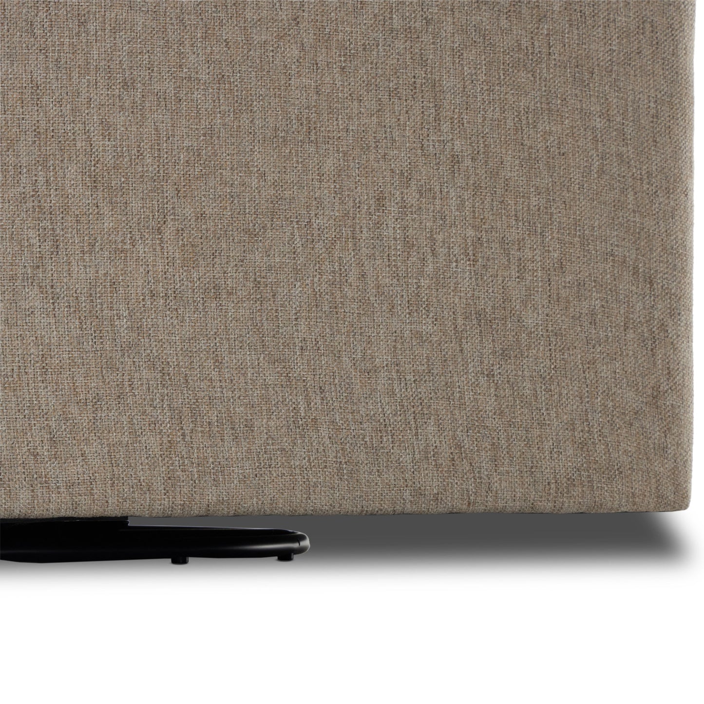 011 SI-2001432 | Additional Silo | Hampton Swivel Chair by Four Hands in delta sand. Made from 97.42% olefin 2.58% polyester, pine plywood, 100% polyester in a modern style.