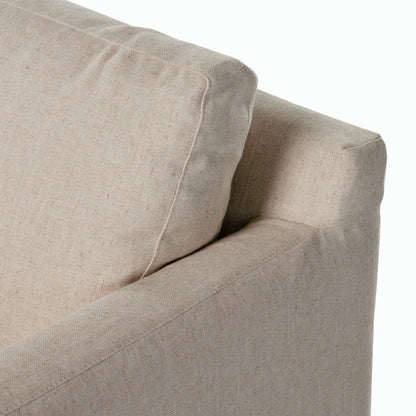 Hampton Slipcover Swivel Chair by Four Hands. Made from unique in a modern style.