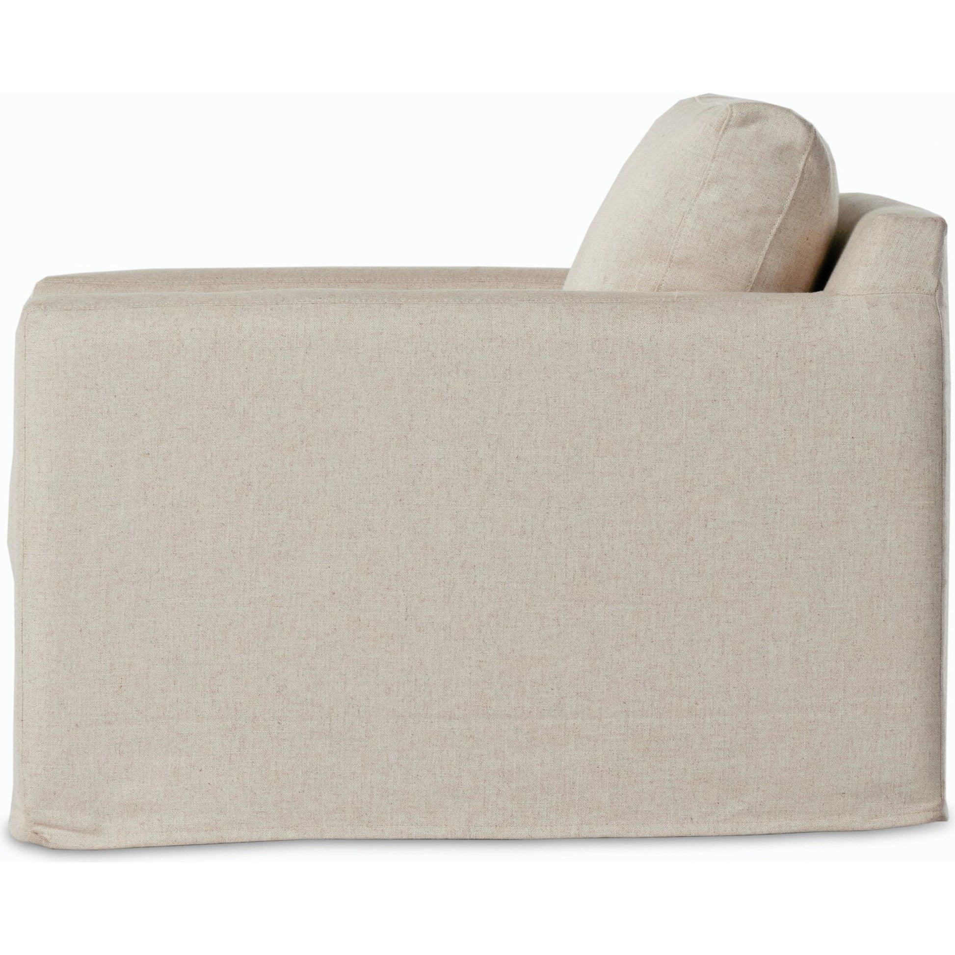 Hampton Slipcover Swivel Chair by Four Hands. Made from unique in a modern style.