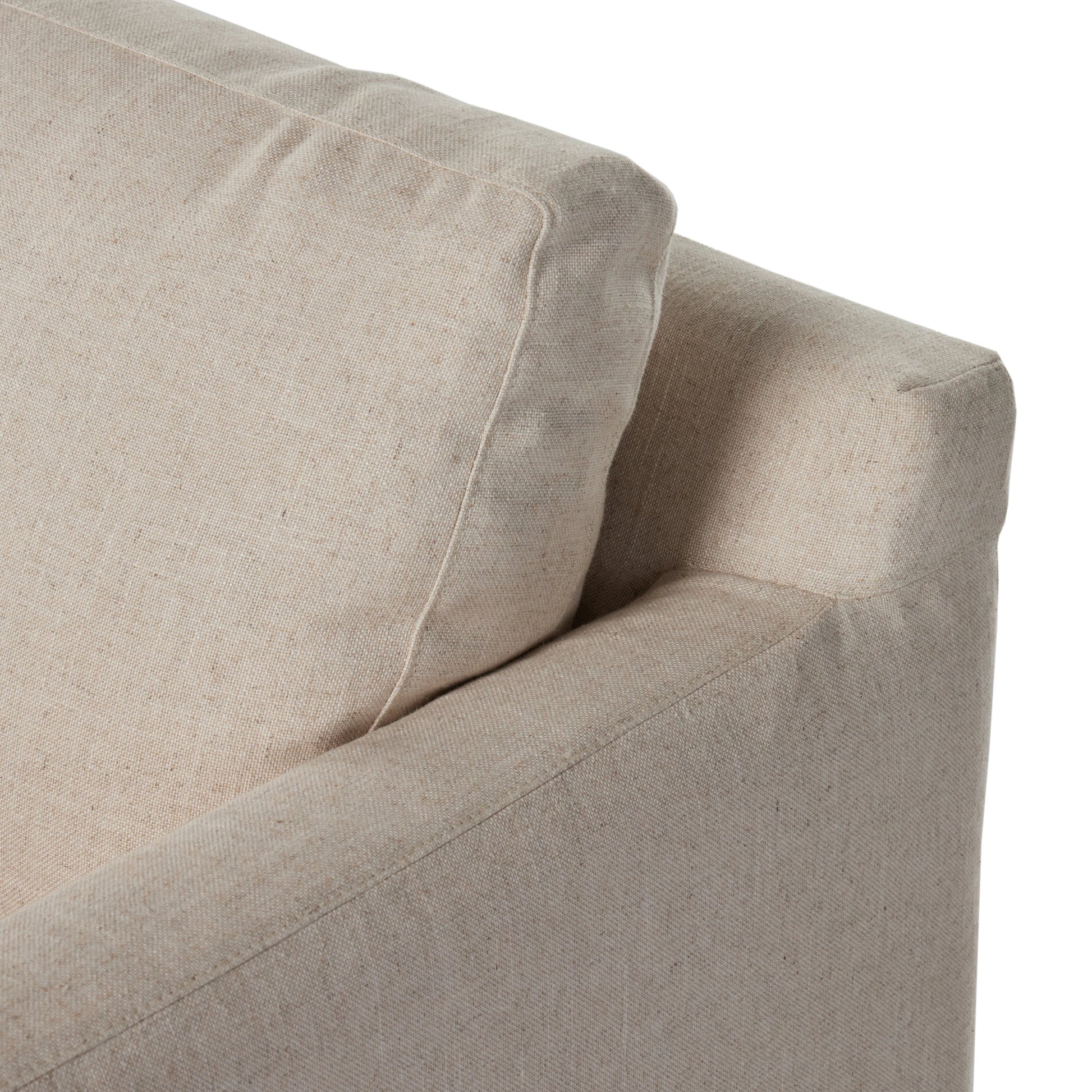 Hampton Slipcover Swivel Chair by Four Hands. Made from unique in a modern style.