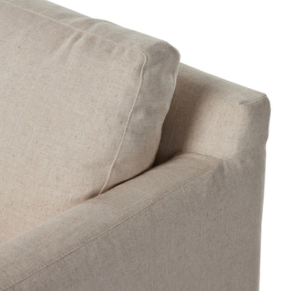 Hampton Slipcover Swivel Chair by Four Hands. Made from unique in a modern style.