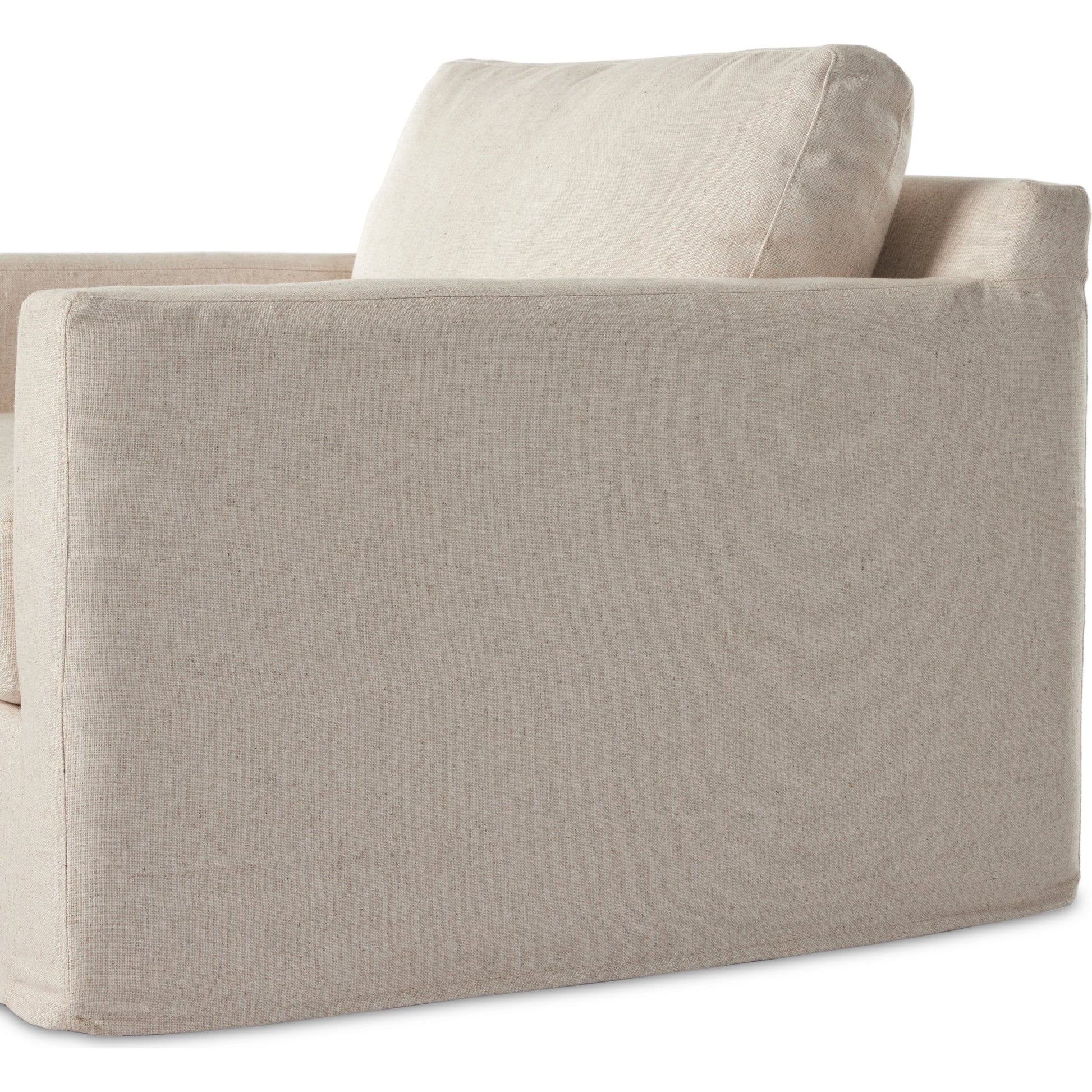 Hampton Slipcover Swivel Chair by Four Hands. Made from unique in a modern style.
