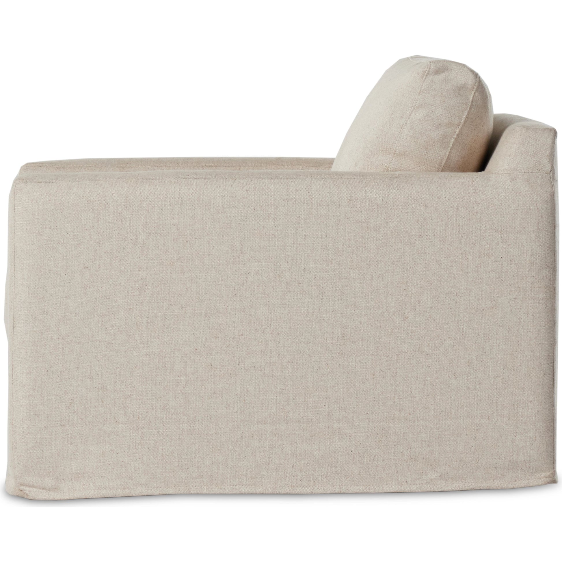 Hampton Slipcover Swivel Chair by Four Hands. Made from unique in a modern style.