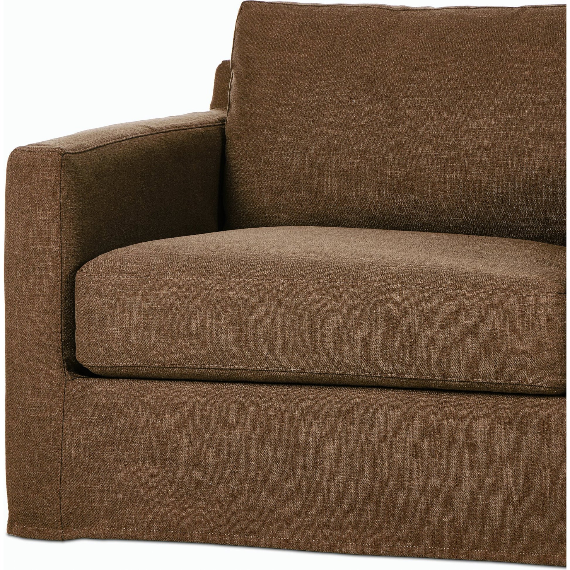 Hampton Slipcover Swivel Chair by Four Hands. Made from unique in a modern style.