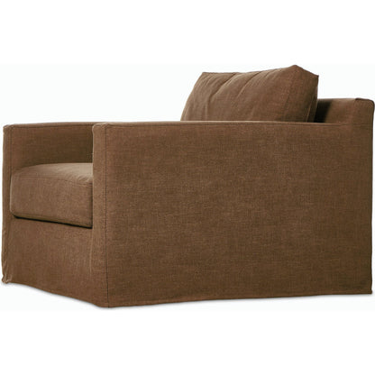 Hampton Slipcover Swivel Chair by Four Hands. Made from unique in a modern style.