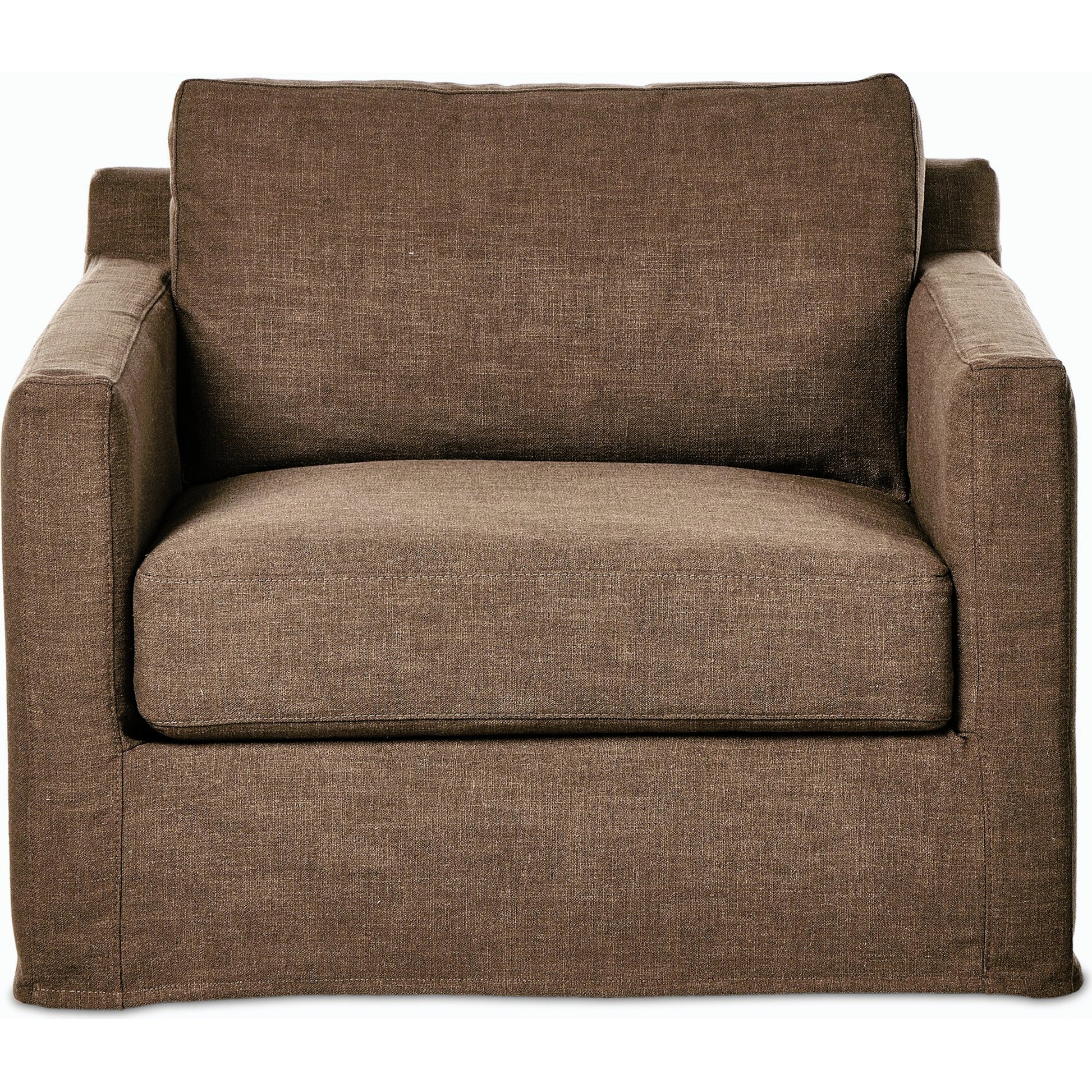 Hampton Slipcover Swivel Chair by Four Hands. Made from unique in a modern style.