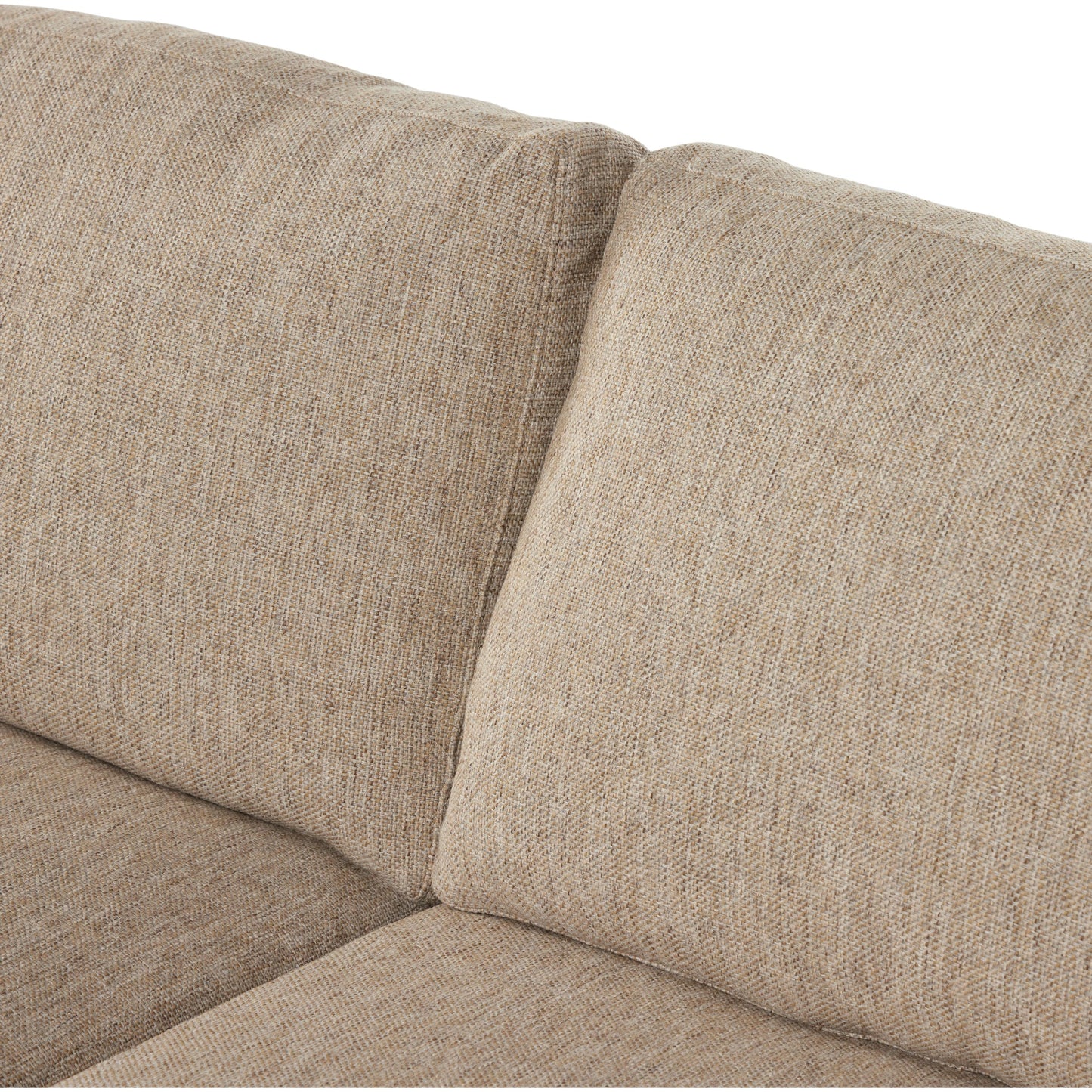 010 SI-2001431 | Additional Silo | Hampton Sofa by Four Hands in delta sand. Made from 97.42% olefin 2.58% polyester, pine plywood, 100% polyester in a modern style.