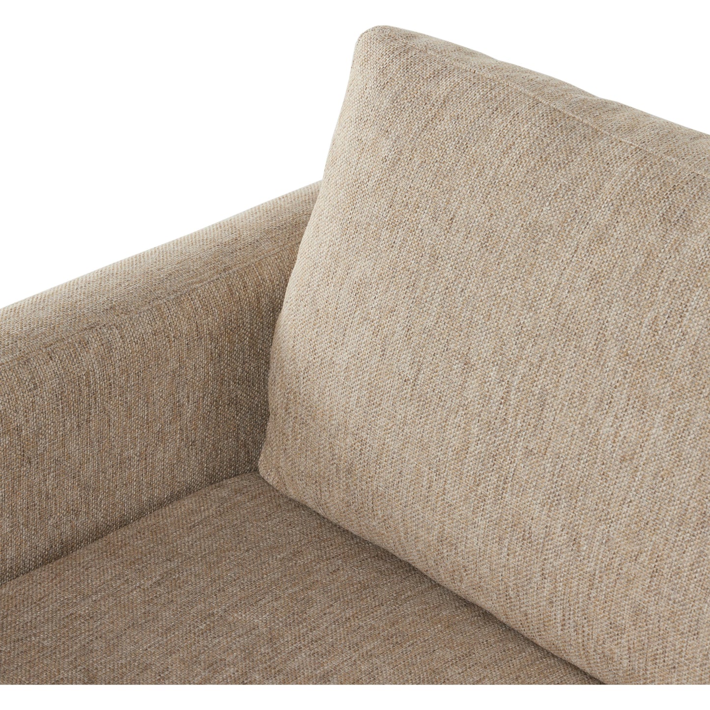 012 SI-2001431 | Additional Silo | Hampton Sofa by Four Hands in delta sand. Made from 97.42% olefin 2.58% polyester, pine plywood, 100% polyester in a modern style.