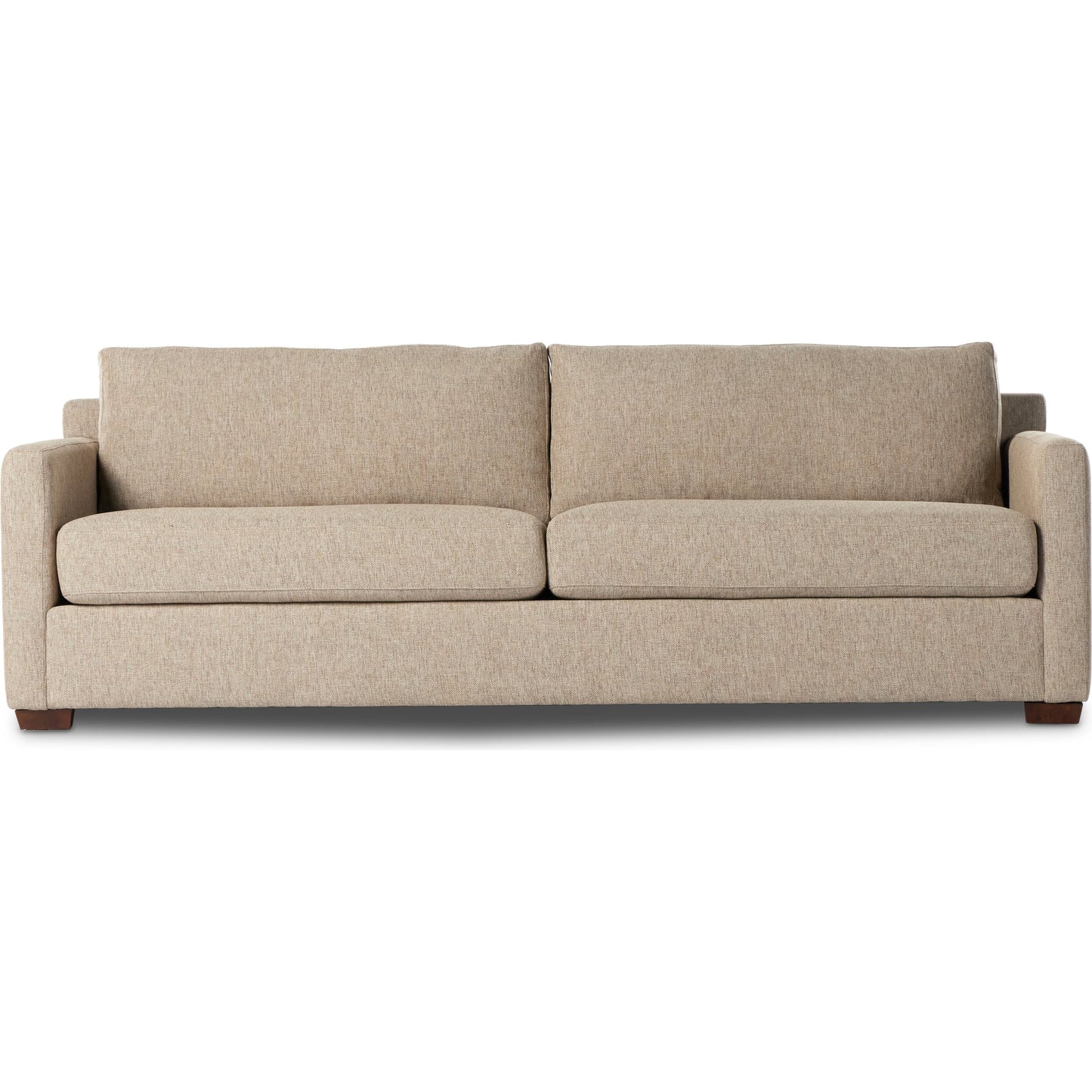 002 SI-2001431 | Additional Silo | Hampton Sofa by Four Hands in delta sand. Made from 97.42% olefin 2.58% polyester, pine plywood, 100% polyester in a modern style.