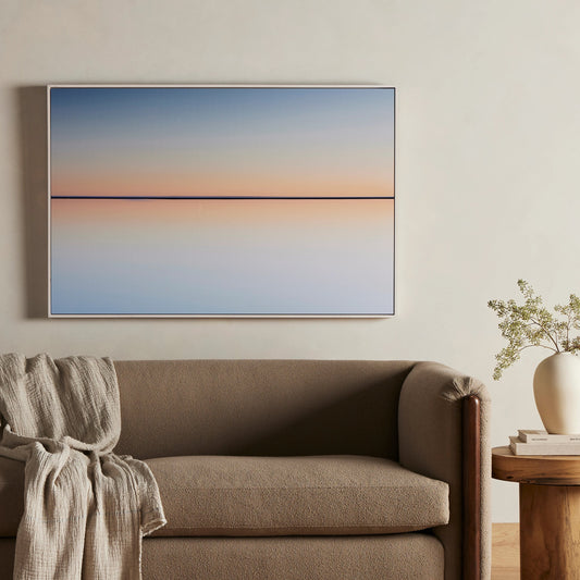 Horizon by Getty Images by Four Hands. Made from gloss white chromaluxe in a modern style.