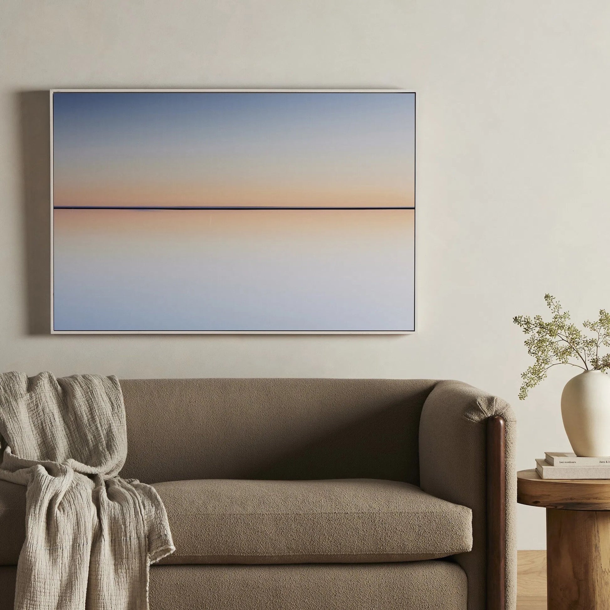 Horizon by Getty Images by Four Hands. Made from gloss white chromaluxe in a modern style.