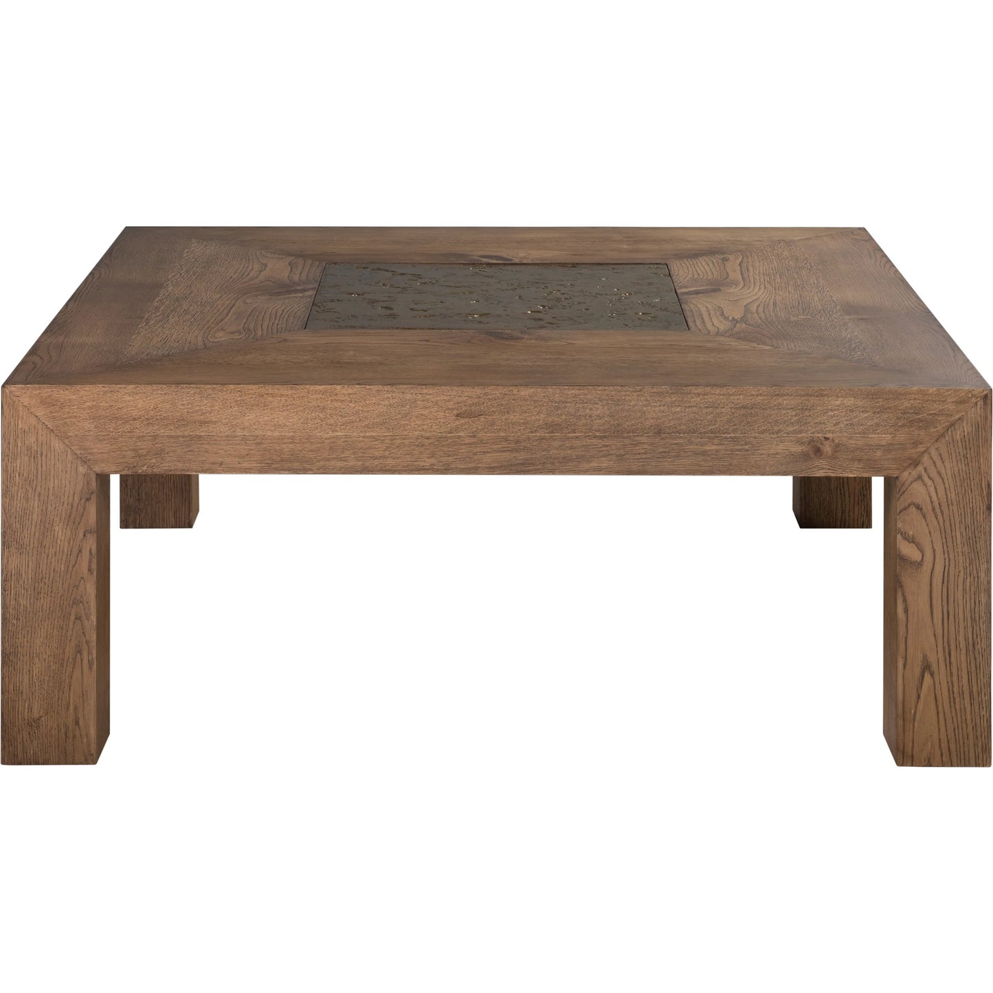 003 SI-2540400 | Additional Silo | Barnaby Square Cocktail Table by Artistica Home in champagne bronze. Made from white oak in a unique style.