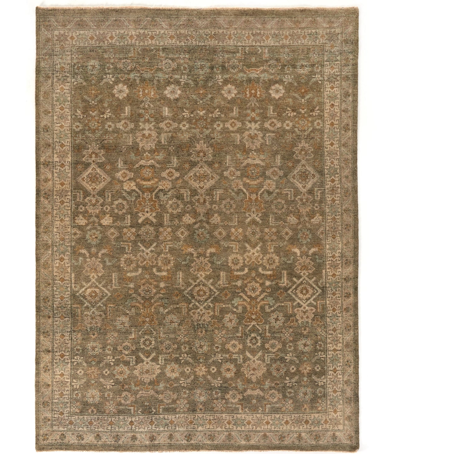 001 SI-2074401 | Primary Silo | Kenli Hand-Knotted Rug by Four Hands in kenli. Made from 100% wool in a unique style.