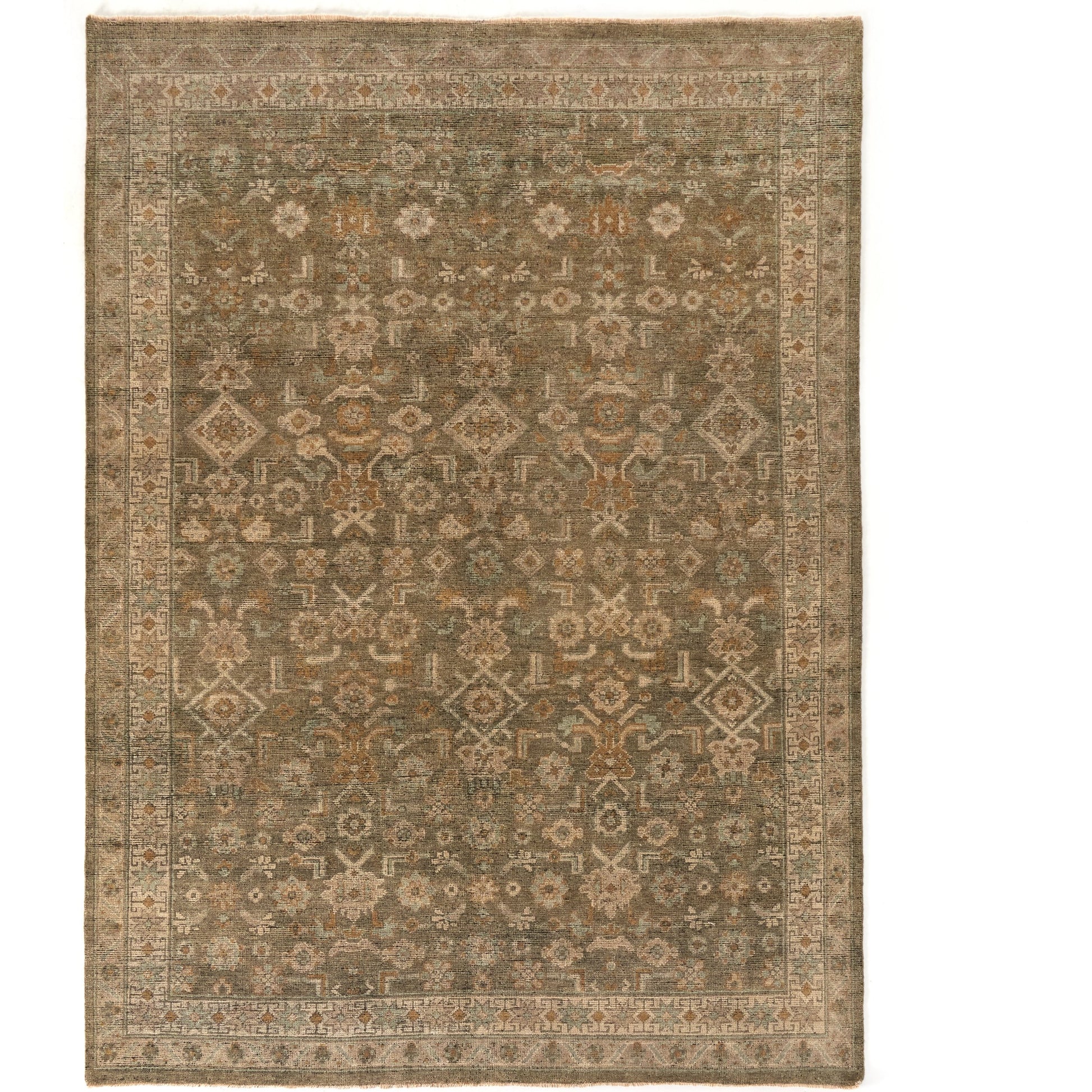 Kenli Hand-Knotted Rug by Four Hands in kenli. Made from 100% wool in a unique style.
