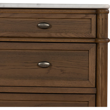 Toulouse Chest by Four Hands. Made from solid oak, oak veneer in a traditional style.