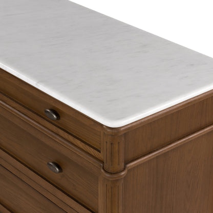 Toulouse Chest by Four Hands. Made from solid oak, oak veneer in a traditional style.