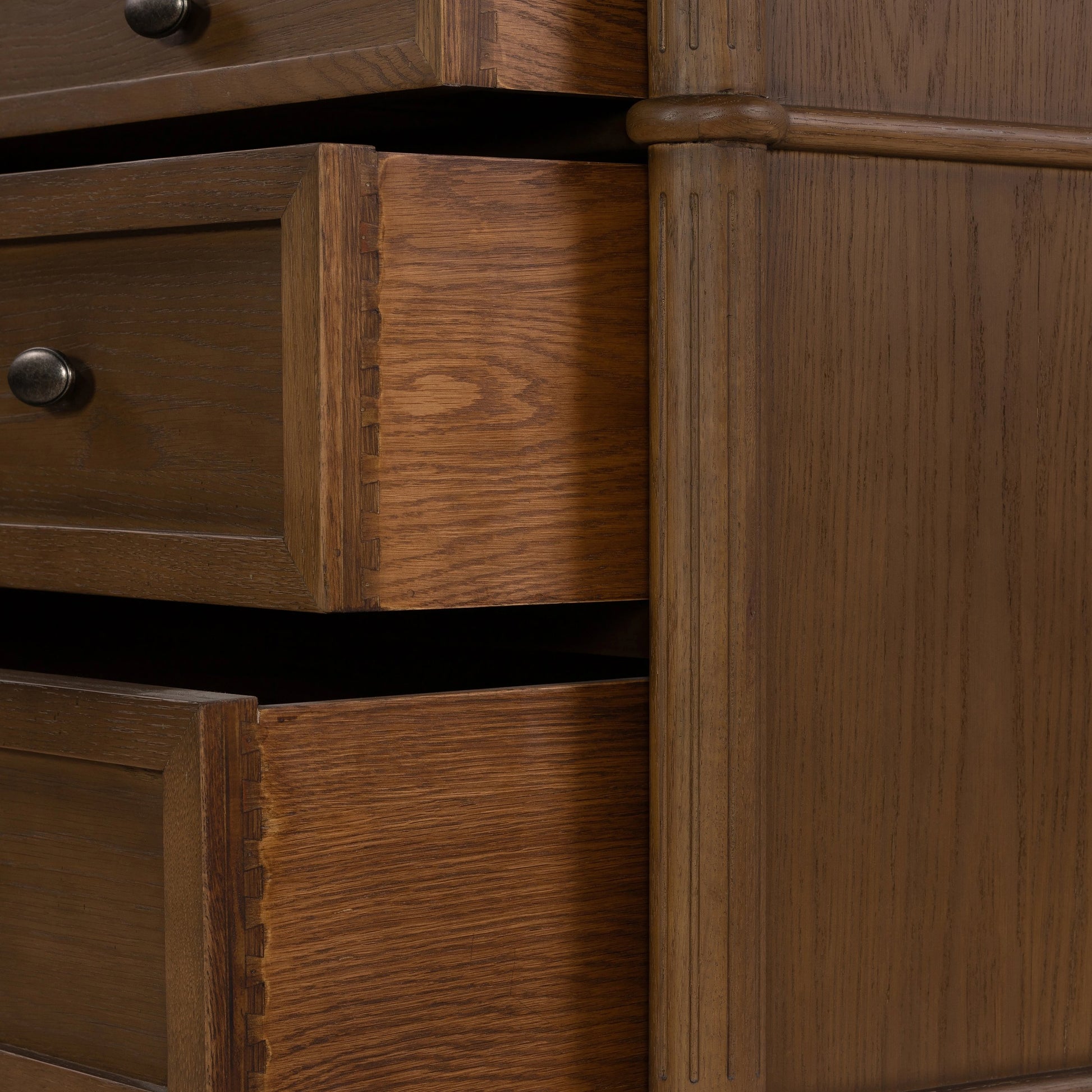 Toulouse Chest by Four Hands. Made from solid oak, oak veneer in a traditional style.