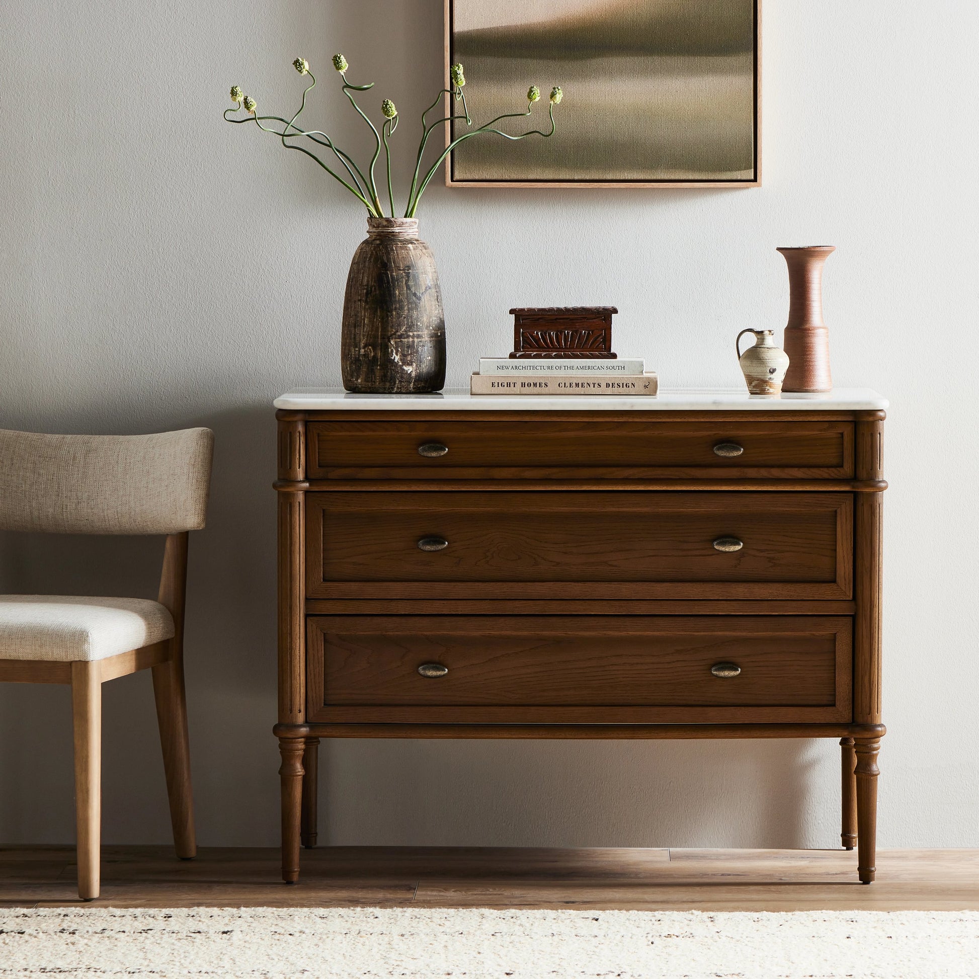 Toulouse Chest by Four Hands. Made from solid oak, oak veneer in a traditional style.