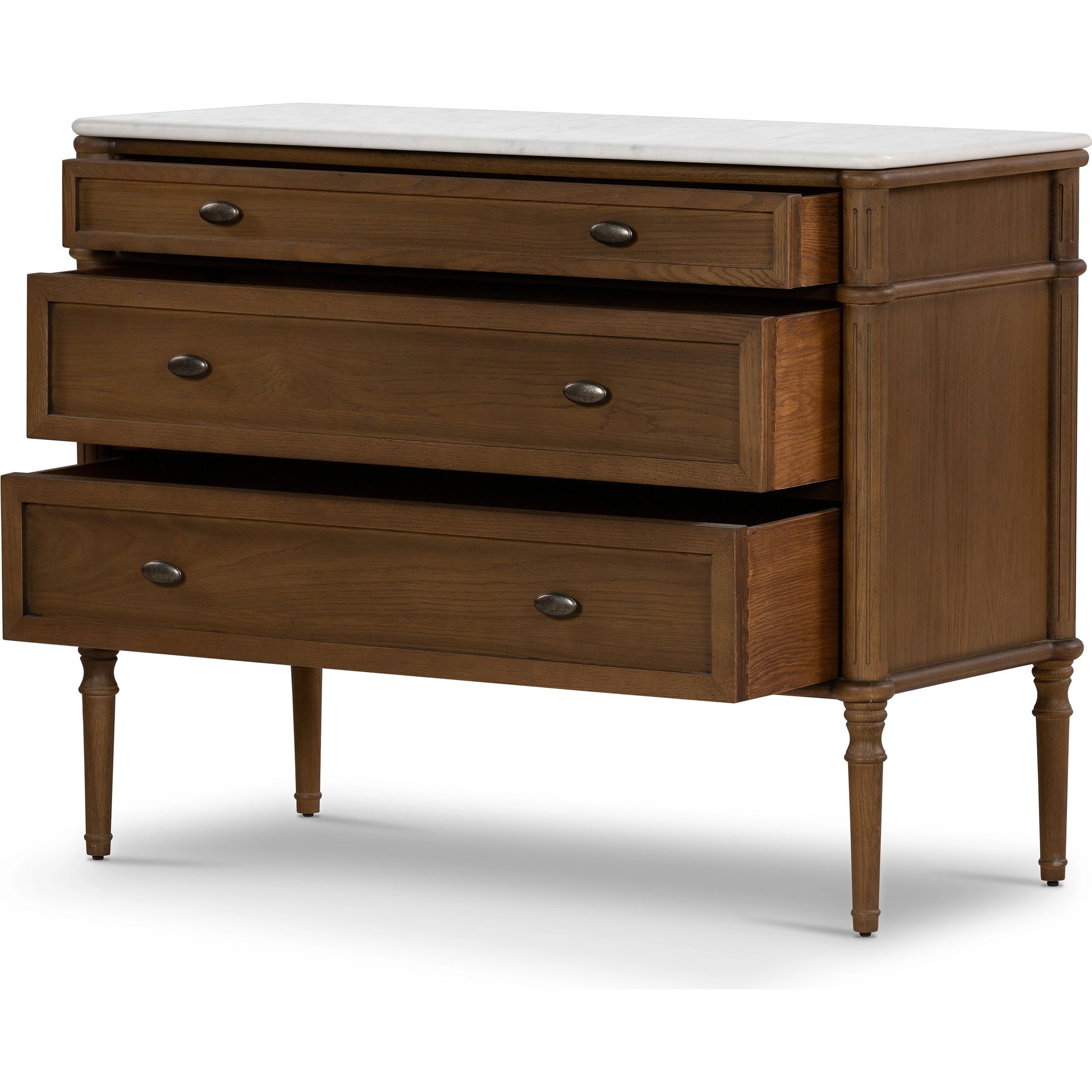 Toulouse Chest by Four Hands. Made from solid oak, oak veneer in a traditional style.