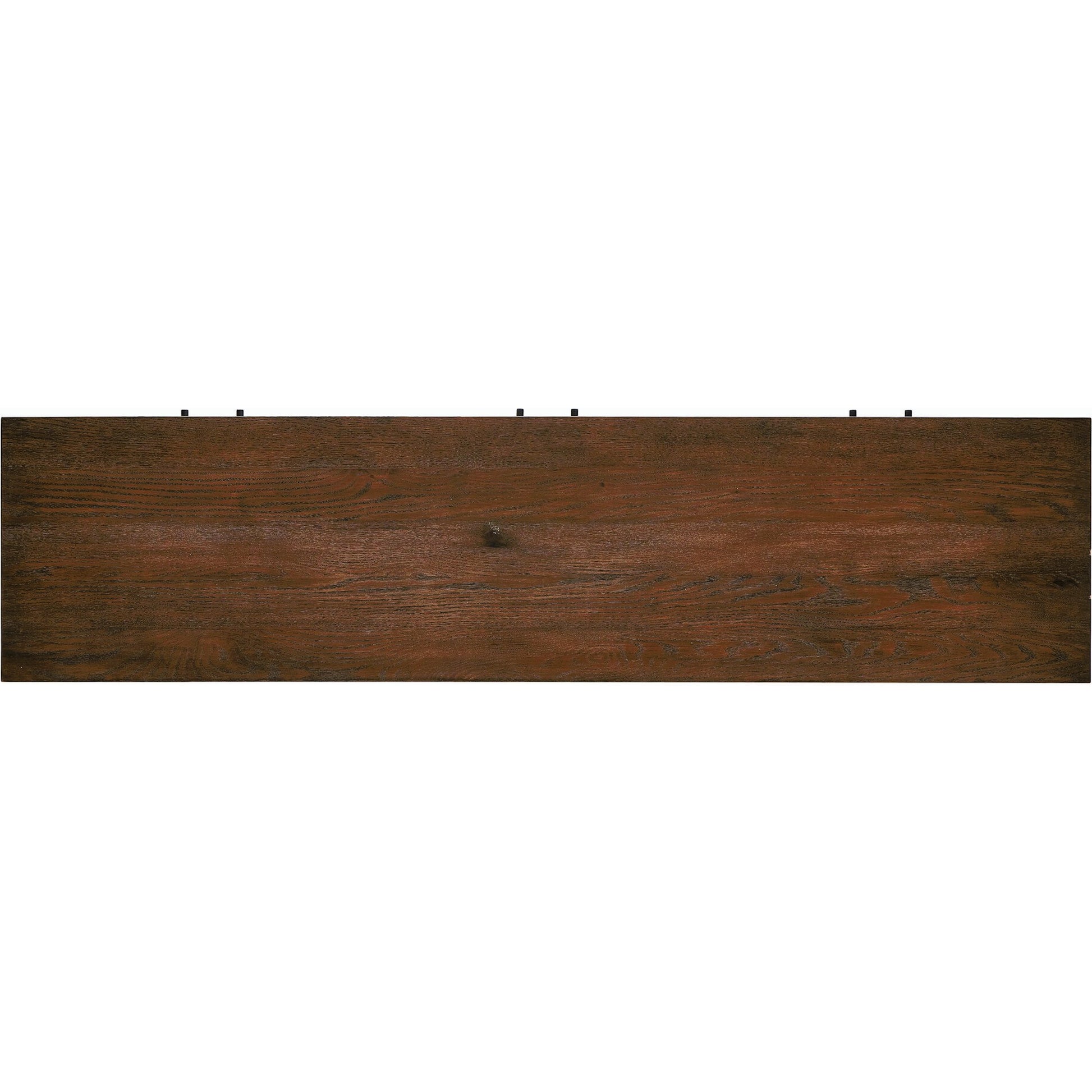 Torrington Media Console by Four Hands in umber oak, umber oak veneer and umber oak. Made from resawn oak, oak veneer in a modern style.