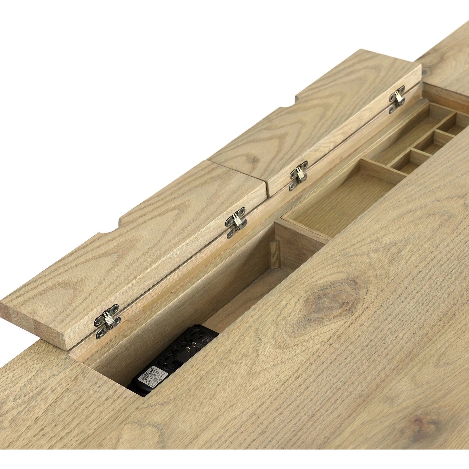 Torrington Desk by Four Hands in umber oak. Made from unique in a modern style.
