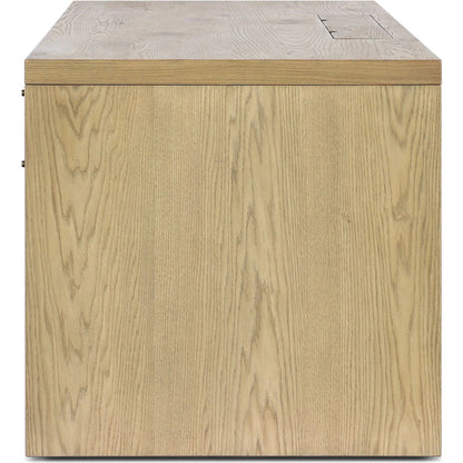 Torrington Desk by Four Hands in umber oak. Made from unique in a modern style.