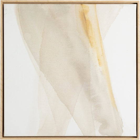 Neutral Wash 3 by Jess Engle by Four Hands. Made from vertical grain floater white oak, canvas in a modern style.