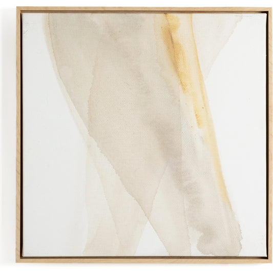 Neutral Wash 3 by Jess Engle by Four Hands. Made from vertical grain floater white oak, canvas in a modern style.