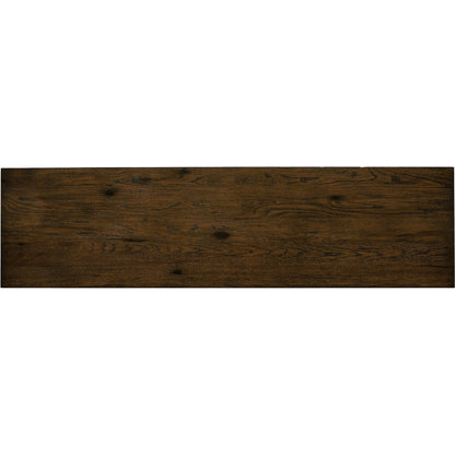 Torrington 6 Drawer Dresser by Four Hands in umber oak, umber oak veneer and umber oak. Made from resawn oak, oak veneer in a modern style.