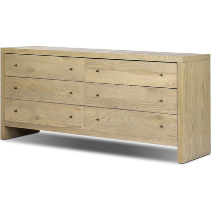 Torrington 6 Drawer Dresser by Four Hands in umber oak. Made from unique in a modern style.