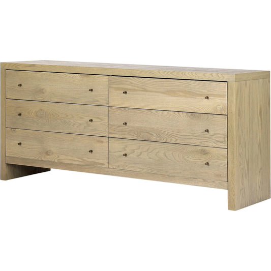 Torrington 6 Drawer Dresser by Four Hands in umber oak. Made from unique in a modern style.