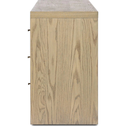 Torrington 6 Drawer Dresser by Four Hands in umber oak. Made from unique in a modern style.