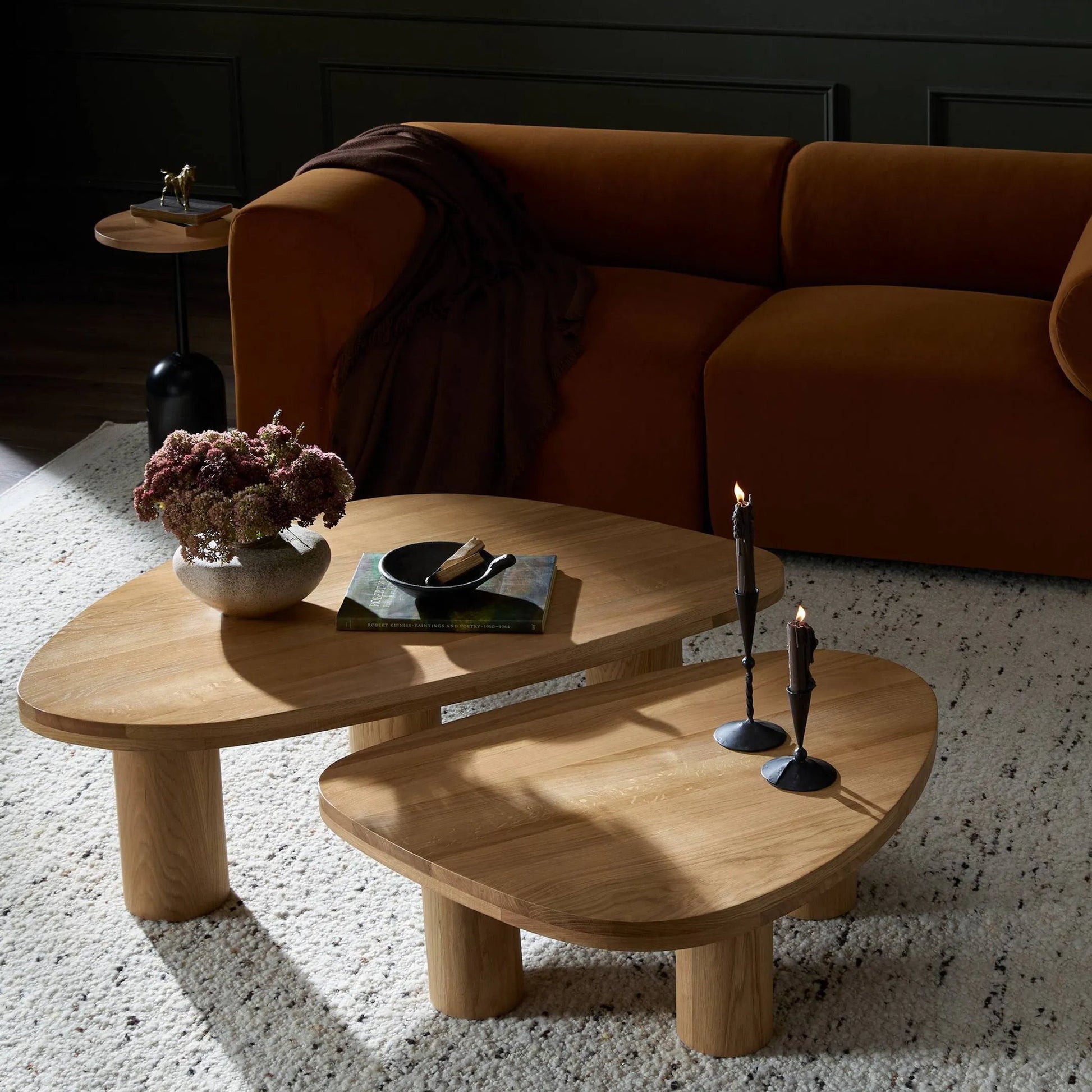 Zion Nesting Coffee Table Set by Four Hands. Made from unique in a unique style.