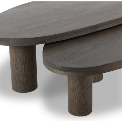 Zion Nesting Coffee Table Set by Four Hands. Made from unique in a unique style.