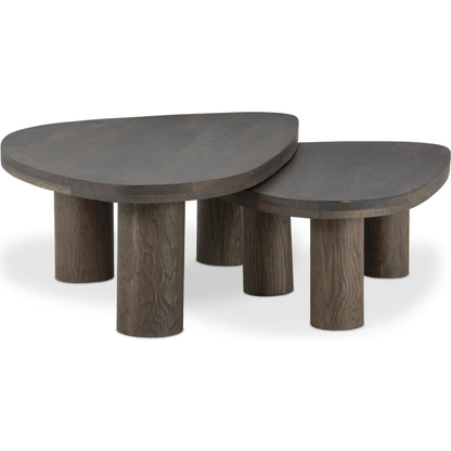 Zion Nesting Coffee Table Set by Four Hands. Made from unique in a unique style.