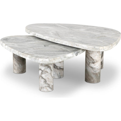 Zion Nesting Coffee Table Set by Four Hands. Made from unique in a unique style.