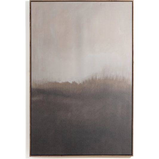Transition by Jess Engle by Four Hands in rustic walnut floater, matte canvas. Made from rustic walnut, canvas in a modern style.
