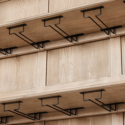 The "Please No More Doors" Cabinet by Four Hands in natural pine. Made from solid pine, thick pine veneer in a modern style.