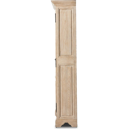 The "Please No More Doors" Cabinet by Four Hands in natural pine. Made from solid pine, thick pine veneer in a modern style.