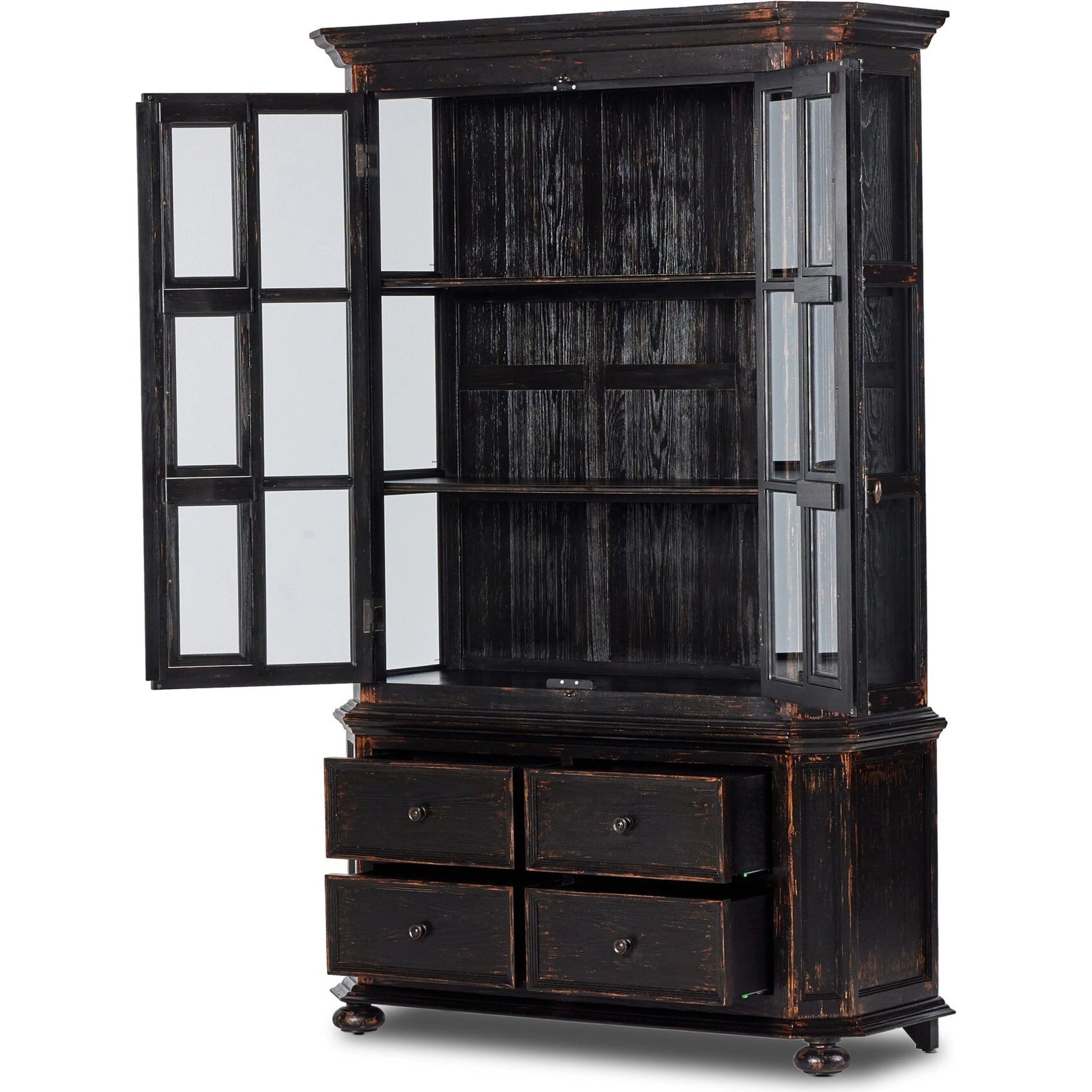The "You Will Need a Lot of Hinges" Cabinet by Four Hands. Made from unique in a modern style.