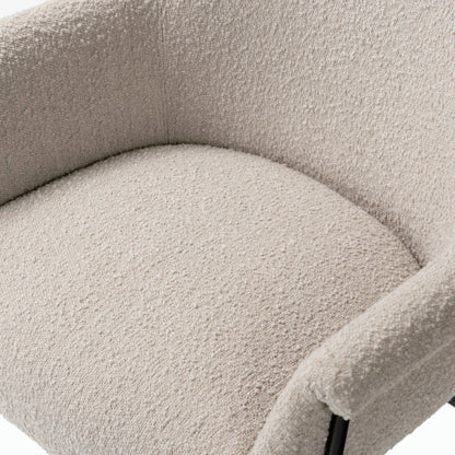 Suerte Bar + Counter Stool by Four Hands in knoll sand, matte ebony and knoll sand. Made from 95% polyester, 5% acrylic, iron, 100% polyester in a modern style.