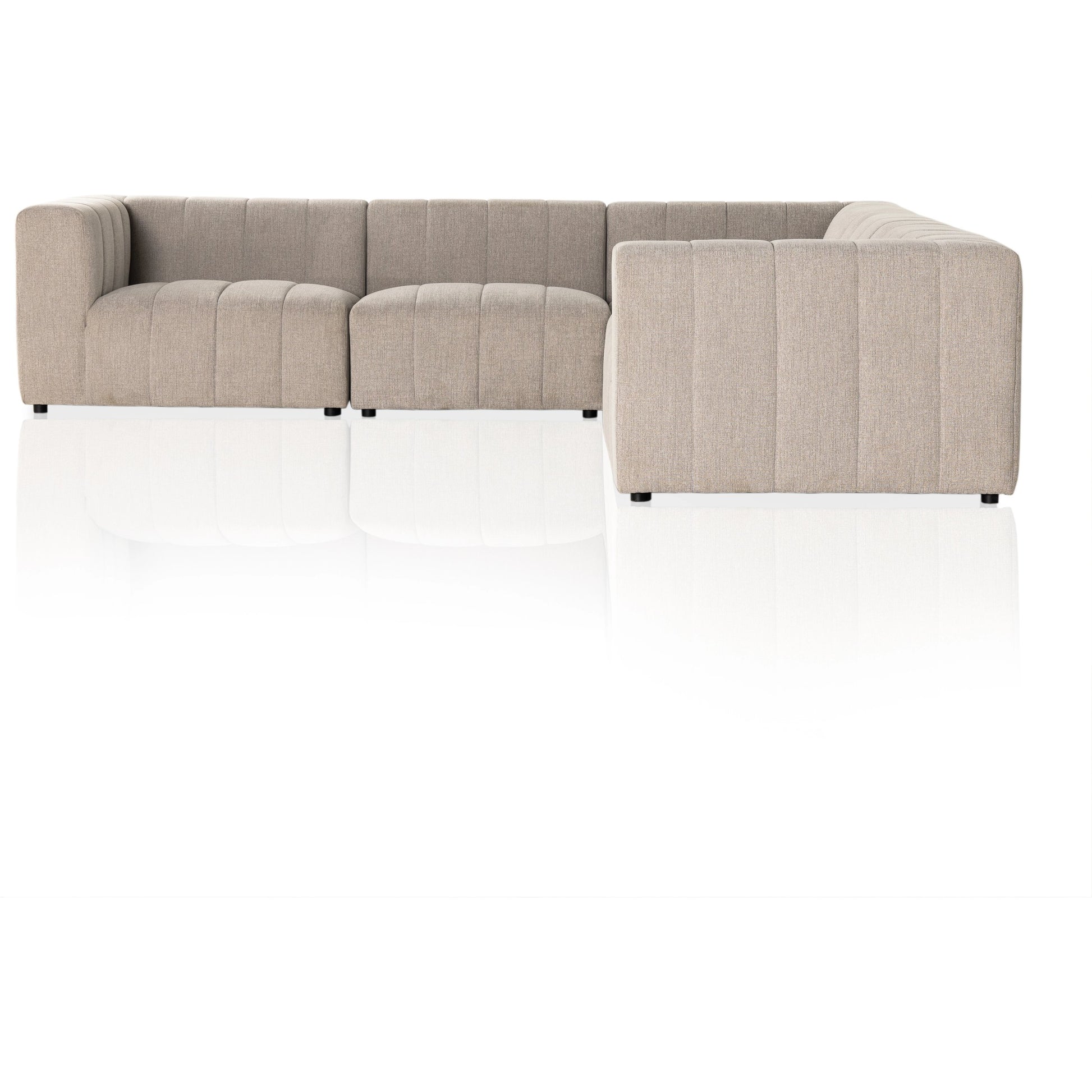 Langham Channeled 5-Piece Sectional by Four Hands. Made from unique in a modern style.