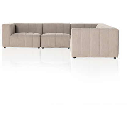 Langham Channeled 5-Piece Sectional by Four Hands. Made from unique in a modern style.