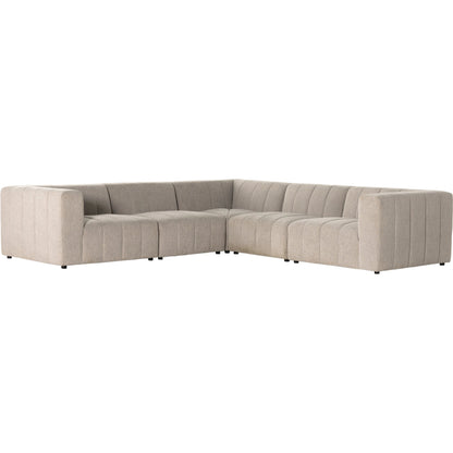 Langham Channeled 5-Piece Sectional by Four Hands. Made from unique in a modern style.