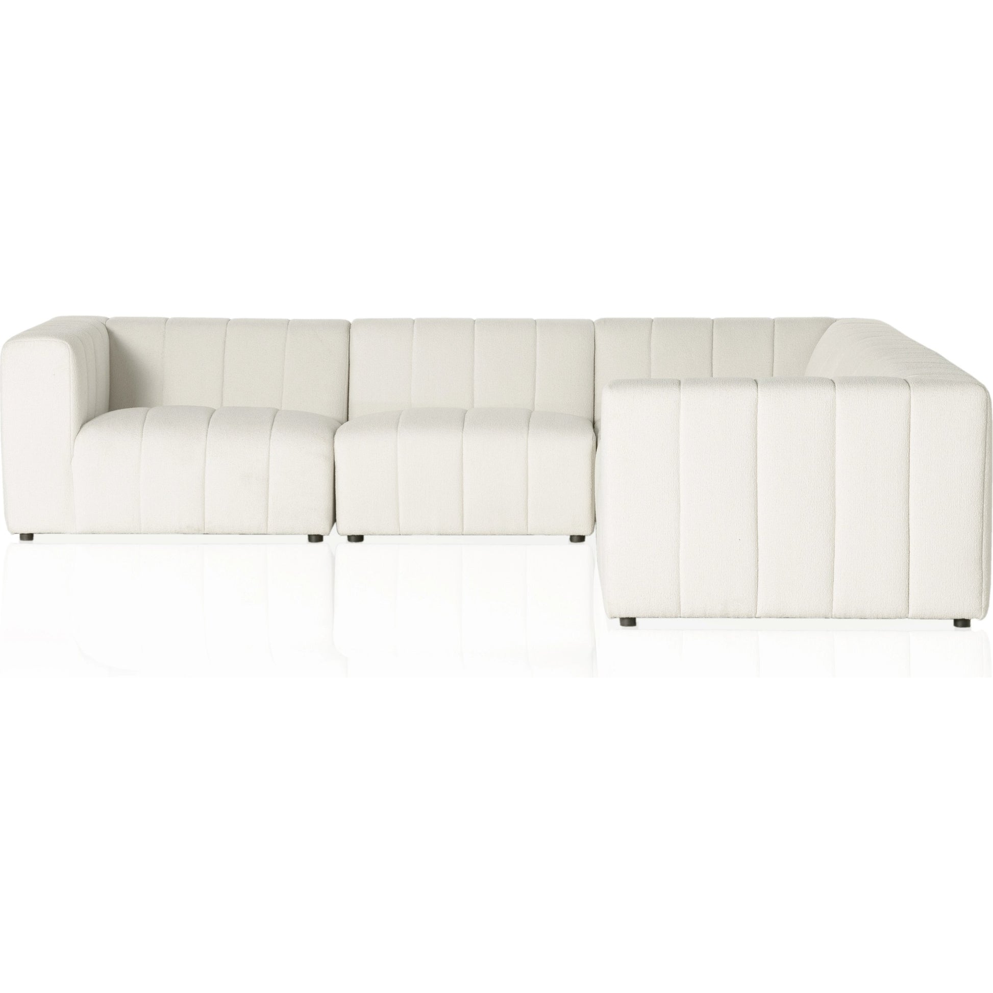 Langham Channeled 5-Piece Sectional by Four Hands. Made from unique in a modern style.