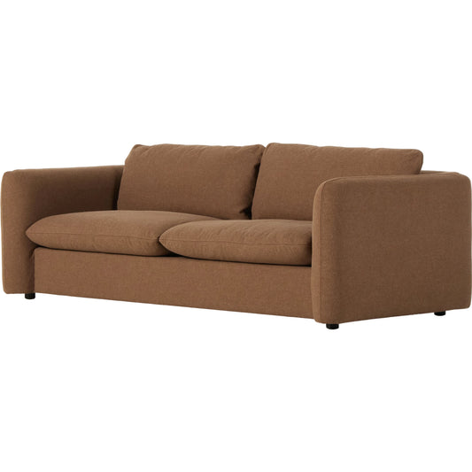 Ingel Sofa by Four Hands. Made from 39% linen, 35% cotton, 26% polyester, poplar plywood, 100% polyester in a modern style.