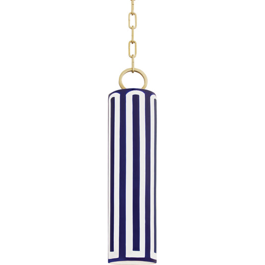 Brookville Pendant by Hudson Valley. Made from ceramic in a modern style.